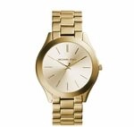 Michael Kors Damen Quartz Armbanduhr, 42.00mm Gehäusegröße mit champagnerfarben Michael Kors Damen Quartz Armbanduhr, 42.00mm Gehäusegröße mit champagnerfarben