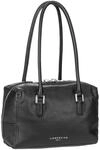 LIEBESKIND Berlin 3D Leather Kayla Satchel S Black