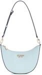 GUESS Damen Fedana Mini Top Zip Shoulder Bag Umh&auml;ngetasche, Powder Blue