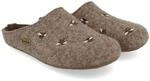 HAFLINGER Everest Api Filzpantofffeln Hausschuhe mit Applikation