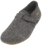 HAFLINGER Everest Focus Filzpantoffel Hausschuh mit verstellbarem Riemen