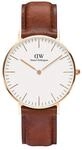Daniel Wellington Classic Uhr 36mm Double Plated Stainless Steel (316L) Rose Gold