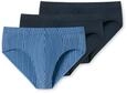 Schiesser Herren 3 Pack Slips mit weichem Bund Bio Baumwolle-95/5 Organic
