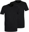 bugatti Herren T-Shirts mit Rundhals-Ausschnitt, Slim Fit, 100% Baumwolle, Kurzarm,