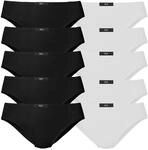 H.I.S Damen Slip elastischer Bund, Bequeme Passform, Baumwolle unterst&uuml;tzt Cotton
