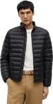 Tommy Hilfiger Herren Steppjacke Verstaubar aus Nylon, Schwarz (Black), S