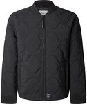 Pepe Jeans Herren Malabar Jacke, Schwarz (Black), L, Schwarz (Black), L