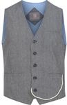 Jan Vanderstorm Herren Weste Torvind Gilet | schmaler Schnitt | Kn&ouml;pfe | Taschen 