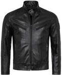 Rock Creek Herren Lederjacke Biker Jacke Echtleder Motorradjacke Leder Jacken