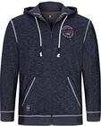 Jan Vanderstorm Herren Sweatjacke Jokora mit Kapuze | Hoodie | Kapuzensweatjacke aus