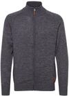 Blend Daniri Herren Strickjacke Cardigan Feinstrick Mit Stehkragen und