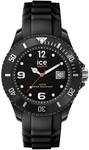 Ice-Watch - ICE forever Black - Schwarze Damenuhr mit Silikonarmband