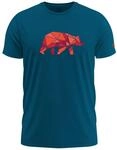 FORSBERG Espenson Herren T-Shirt Rundhals Baumwolle B&auml;renlogo Freizeit