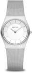 Bering Damen Quarz Uhr | Armbanduhr 30 mm Edelstahlgeh&auml;use und Zifferblatt 