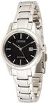 CITIZEN Damen Analog Quarz Uhr mit Edelstahl Armband FE1081-59E