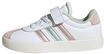 adidas Unisex Kinder VL Court Shoes, FTWR White/Linen Green met./Sandy pink...