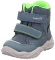 Superfit Jungen Glacier Warm Gef&uuml;tterte Gore-tex Schneestiefel, Blau Hellgr&uuml;n 8030,