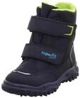 Superfit Jungen HUSKY warm gef&uuml;tterte Sympatex Schneestiefel, BLAU/HELLGR&Uuml;N 8000,