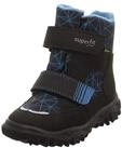 Superfit Jungen HUSKY warm gef&uuml;tterte Gore-Tex Schneestiefel, SCHWARZ/BLAU 0010, 27