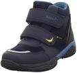 Superfit Jungen Storm leicht gef&uuml;tterte Gore-Tex Sneaker, BLAU/GELB 8050