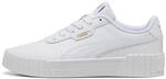 PUMA Carina 3.0 JR Sneaker, Wei&szlig;gold, 5 UK