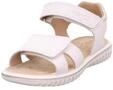 Superfit M&auml;dchen Sparkle Sandale, Wei&szlig; Silber 1020, 28 EU