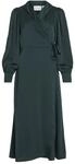 Vila Vienna Ravenna L/S Ankle WRAP Dress-NOOS