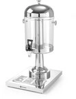 HENDI Saftspender, 8L, Wasserspender, Limonadenspender, Inkl. Tropffreiem Ablashahn,