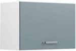 Vicco H&auml;ngeschrank R-Line, Blau-Grau, 60 cm Flach, zur freien Kombination...