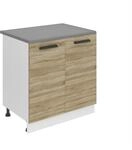 Belini Unterschrank K&uuml;che, K&uuml;chenunterschrank 80 cm Breite. SD...