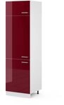 Vicco K&uuml;hlumbauschrank R-Line, Rot Hochglanz, 60 cm, zur freien Kombination