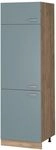 Vicco K&uuml;hlumbauschrank R-Line, Blau-Grau, 60 cm | 3 T&uuml;ren &middot; ✓...