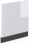 Vicco Frontblende R-Line, Wei&szlig; Hochglanz, 60 cm ohne Arbeitsplatte, zur freien