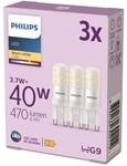 Philips LED Standard Brenner, Ersatz f&uuml;r 40W Halogen, G9 Sockel, warmwei&szlig;es Licht