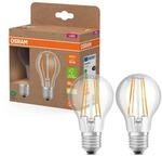Osram LED Superstar Classic LED-Lampe A 40 in klassischer Kolbenform, klarer