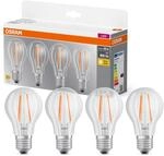 Osram LED BASE A60, Vorteilspack mit 4 Leuchtmittel, ersetzt herk&ouml;mmliche 60W
