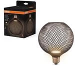 Osram DECOR LED FLAT GLOBE ist eine flache runde Lampe mit 3.5W, 300lm/2700K, in