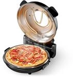 Pizzamaker mit Keramiksteinplatte &Oslash;32cm und Sichtfenster, zwei Heizelemente...