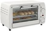 HOMCOM Mini Backofen 10 L 750W 100-230℃ 60 Min. Timer mit Backblech,...