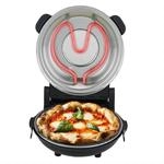 ADLER Elektrischer Pizzaofen, Schwarz