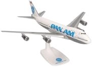 Herpa Snap-Fit Modellflugzeug Pan Am Boeing 747-100, Miniatur im Ma&szlig;stab 1:250,