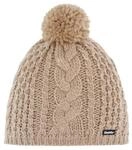 Eisb&auml;r M&uuml;tze Damen Afra Pompon Beige - Merino Wollm&uuml;tze f&uuml;r Frauen mit...