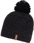 Ziener Unisex INTERCONTINENTAL Bommel-M&uuml;tze | geh&auml;kelt Fleece-Futter dreifarbig,