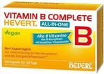 Vitamin B Complete Hevert All-in-One mit allen 8 Vitaminen des B-Komplexes und 4
