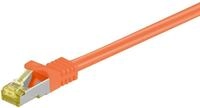 Goobay 91588 RJ45 Patchkabel CAT 6A S/FTP (PiMF) mit CAT 7 Rohkabel / 500 MHz