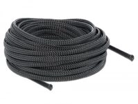 Delock Geflechtschlauch dehnbar 10 m x 6 mm schwarz