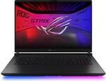 ASUS ROG Strix Scar 18 G835LX Laptop; 18" WQXGA 240Hz/3ms 16:10 MiniLED Display;