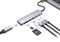 Conceptronic Docking Station USB-C->HDMI,2xUSB-A,2xUSB-C,SD,TF 0.25m