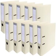 Exacompta 53750E 10er Pack Premium PVC-Ordner PremTouch Pastell. 7 cm breit DIN A4 Exacompta 53750E 10er Pack Premium PVC-Ordner PremTouch Pastell. 7 cm breit DIN A4