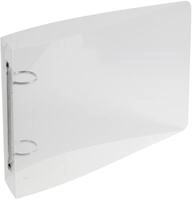 Exacompta 51091E 10 Ringb&uuml;cher Crystal Colours (aus PP, robust, mit 4 Ringen 30 mm,